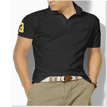 Load image into Gallery viewer, hombre big pony high quality polo top Men Short sleeve Casual rugby Shirt camisa embroidered homme polo masculine