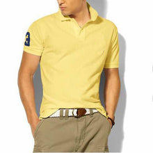 Load image into Gallery viewer, hombre big pony high quality polo top Men Short sleeve Casual rugby Shirt camisa embroidered homme polo masculine